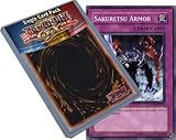 Yu Gi Oh : SD10-EN033 1st Edition Sakuretsu Armor Common Card - ( YuGiOh Single Card )