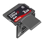 SanDisk OEM Super Speed Ultra II Plus Memory Card with Built In USB Flash Drive 2 GB For Camera Camcorde