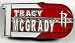 Tracy McGrady Houston Rockets Player Belt Buckle, NBA Basketball Buckle