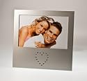 Design Bilderrahmen mit Strassherz | Fotorahmen | Metall