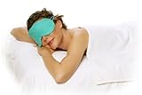 The Happy Company Gel Eye Mask, Jersey Knit, Aqua