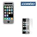 Durable Flexible Soft Clear Silicone Skin Case + Clear Reusable Full LCD Screen Protector for Apple 2nd Generation Iphone 3G Smartphone