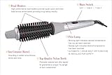 Calista Tools Perfecter Fusion Hair Styler Heated Round Brush, Includes COMPLETE Texturizing Spray with ProElement, Plus Bonuses