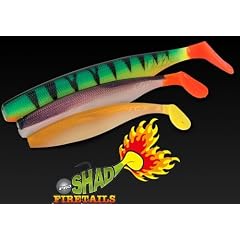 Fox Rage Pro Shad Firetails Gummifische
