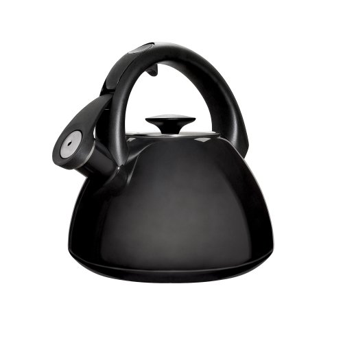 "OXO Good Grips Click Click Tea Kettle, Black" "OXO Good Grips Click Click Tea Kettle, Black"