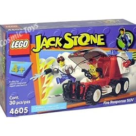 Lego #4605 Jack Stone Fire Response SUV