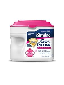 Similac Go & Grow Soy, Powder, 22-Ounces (Pack of 6) (Packaging May Vary)
