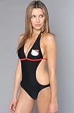 Hello Kitty Swim The Monokini in Black,Swimwear for Women