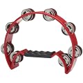 Stagg TAB2RD Cutaway Tambourine 16 Jingle - Red