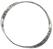 Mobius Infinity Bangle Bracelet - Love is patience... love is kind... love never ends...