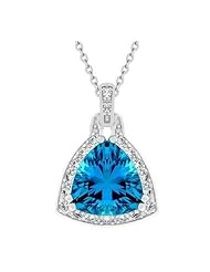 Aqua Illusion Pendant Necklace