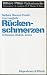 Produkt-Bild: R&uuml;ckenschmerzen. Vorbeugen, lindern, heilen