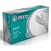 Elara FNE203 Everfit Nitrile Glove with Beaded Cuff, Disposable, Powder Free, 240mm Length, Large (4 Packs of 100 Gloves)