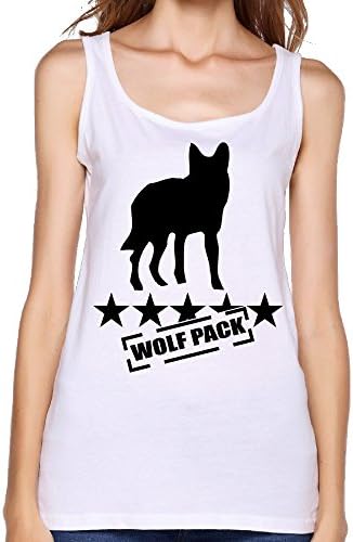 Women's Wolf Pack Best Choice Sleeveless Gym Shirt Tank Top
