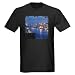 Havana Nights Black T-Shirt Art Dark T-Shirt by CafePress