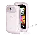 HTC Wildfire S Kristall Gel TPU Cover H�lle - Schutzh�lle F�r HTC Wildfire S in Transparent Klar
