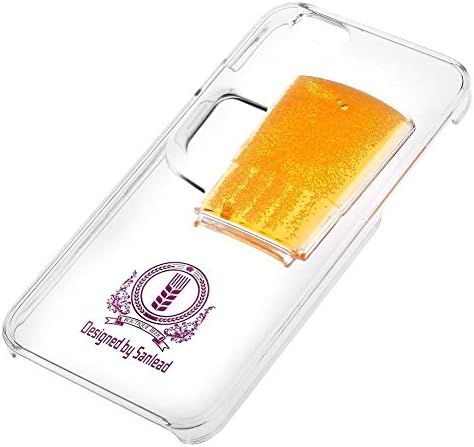 Okai Case for iPhone 6 plus, Fashion Creative 3D flow Liquid Red Wine Glass Transparent Hard Case Cover for iphoen 6 plus 5.5-inch Beer