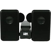 Aerielle i2i Folding Portable Speakers (Black)