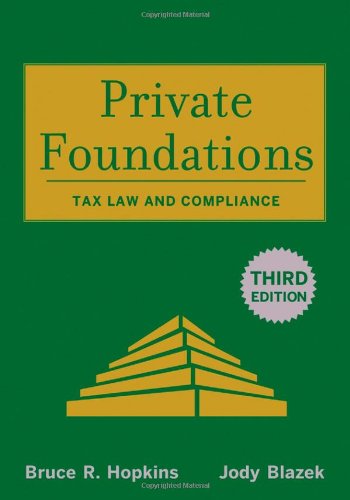 private foundations tax law and compliance