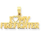 Firefighter Necklace Pendant Gift