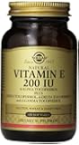 Solgar Vitamin E 200 IU Mixed Softgels D-Alpha Tocopherol and Mixed Tocopherols, 100 Count