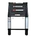 Tools: Small picture for Telesteps 1205 Black 12 1/2 Foot 300 Pound Duty Rating Aluminum Telescoping Extension Ladder, Black