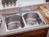 Culinaire Top Mount Double Kitchen Sink