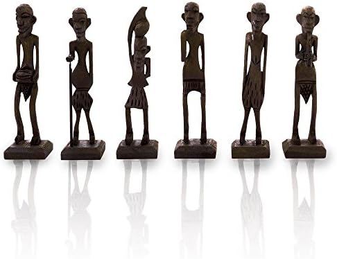 Jaipur Raga Antique African Zulu Tribal Men Handmade Gift Handmade Wooden Item Standard