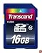 Transcend 16GB Class 10 SDHC Flash Memory Card (TS16GSDHC10E)