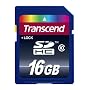 Transcend- Tarjeta de memoria SDHC 16 GB, clase 10 de Transcend