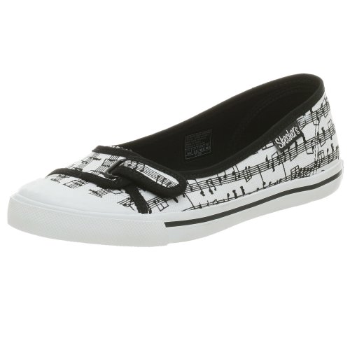 Skechers 36781 BKW Prized Damen Ballerinas