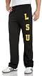 LSU Tigers Men's Fleece Pants