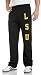 LSU Tigers Men's Fleece Pants (X-Large, Black)