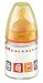 Nuk First Choice 4 Oz. BPA FREE Glass Baby Bottle With Latex Nipple - Yellow