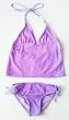 Girls 4-16 2PC Swimsuit Bikini/Tankini in Pink/WhiteDots.