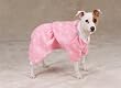Dog Pajamas - Winter Snowflake Pink Fleece Dog Pajamas - X-Small (XS)