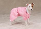Dog Pajamas – Winter Snowflake Pink Fleece Dog Pajamas – Small
