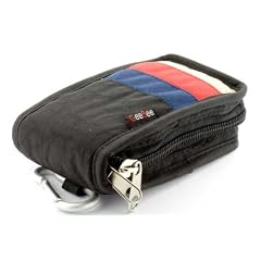 GeeBee Digitale Kamera Tasche in size: S / Farbe: Schwarz / Kompatibel mit (Samsung Digimax i100 i5 i50 i6 i7 i70 i8 i80 i85 L100 L110 L200 L201 L210 L310W L50 L55 L60 L70 L700 L73 L74 L77 L730 L830 L83t M110 NV10 NV100 NV15 NV20 NV24 NV24HD NV3 NV30 NV4 NV4 NV40 NV8 NV9 P1000 P800 S760 S860 ST50 NV100HD ES55 SL720 CL5 TL320 SL202 SL30 SL820 SL620 SL102 TL9)