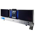 H&B - IP55i - Station d'accueil pour iPod / iPhone - Radio R�veil - Ecran LCD - 35W - GRIS