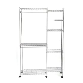 Seville Classics SHE16181 Closet Room Organizer With Zippered Cover