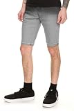 RUDE Grey Fade Cut-Off Shorts