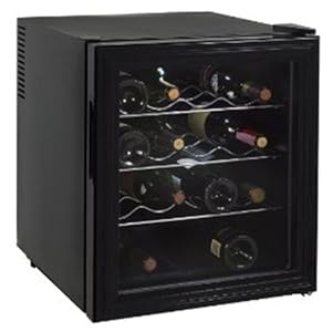 Avanti : EWC16B 17in Freestanding Wine Cooler, 16-Bottle Capacity Avanti : EWC16B 17in Freestanding Wine Cooler, 16-Bottle Capacity