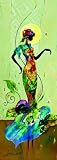 African Dreams 3 by Nour Awm . Art PRINT Poster 10.00 X 28.00