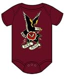 Sourpuss Eagle Tattoo Print Baby Onesie Bodysuit