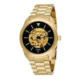 Android Men's AD392BGG Savant Skeleton Automatic Gold-Tone Dial Watch