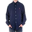 Polo Ralph Lauren navy long sleeve shirt. POLO4165