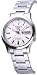 Stainless Steel Seiko 5 Automatic White Dial