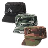 Distressed Military Cadet Cap