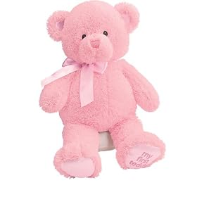 Gund 38cm My First Teddy for Newborn and Above (Medium, Pink)
