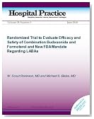 Randomized Trial to Evaluate Efficacy and Safety of Combination Budesonide and Formoterol and New FDA Mandate Regarding LABAs (Hospital Practice)